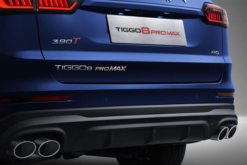 TIGGO 8 PRO MAX бампер сзади